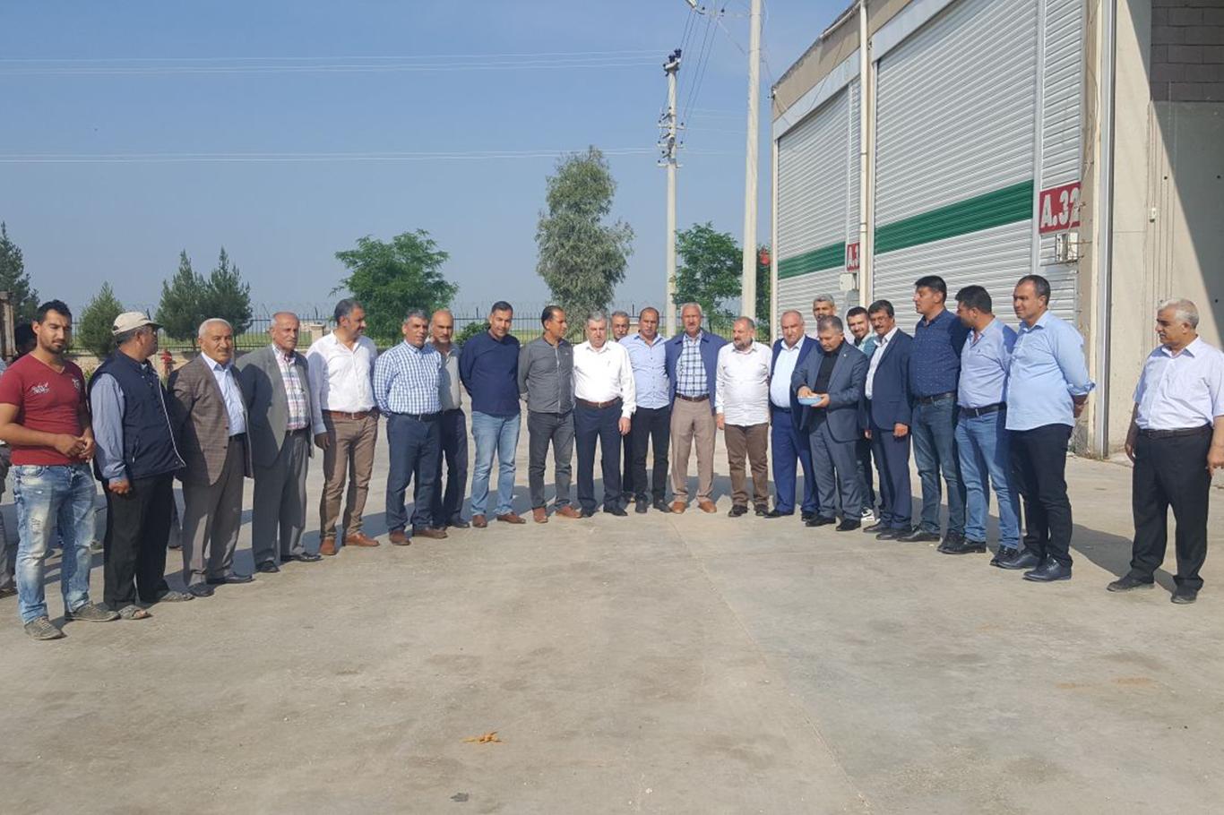 Mardin ovasında ilk arpa hasadı yapıldı Mardin ovasında ilk arpa hasadı yapıldı